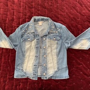 Spanner Studded Denim Jacket